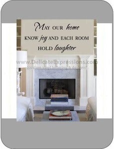 Image of May Our Home Know Joy...
