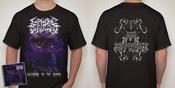 Image of Euphoric Defilement - "Ascending To The Worms" t-shirt/CD package