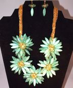 Image of Spring Floral Necklace Set