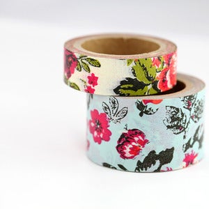 Image of Vintage Floral Washi Tape