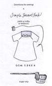Image of Pattern for Simple Servant Frock
