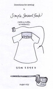 Image of Pattern for Simple Servant Frock