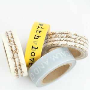 Image of Sending a Message Washi Tape