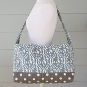 Image of messenger bag - steely teal