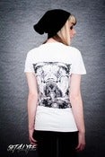 Image of S4L LADIES 'KABUSTACHE' WHITE T 