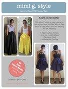 Image of Infamous Regal Maxi Skirt w/ Sash 
