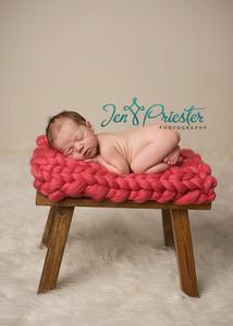 Image of Coral Big Bump Blanket *Devoted Knits Original*