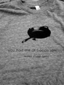 Image of you had me at bacon jam t-shirt