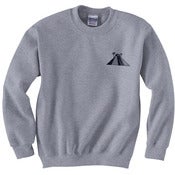 Image of Embroidered CancunLife Crewneck Sweatshirt (grey)