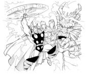 Image of alternate marvel superheroes magazine cover 16