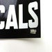 Image of IN4M - RESPECT LOCALS BUMPER STICKER