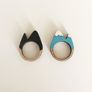 Image of Silhouette Mountains Ring