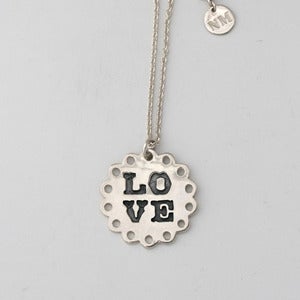 Image of Love Necklace | Silver {30% OFF + FREE SHIPPING}