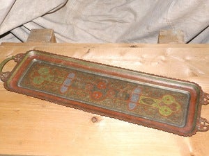 Image of ^ brass tray