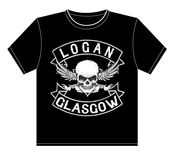 Image of Logan Winged Skull T-Shirt