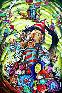 Image of "Voodoo" Special Edition 20x30in Print