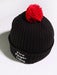Image of Five Finger Thing Black/Red Bobble Hat
