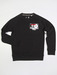Image of Foundry Tape Black Sweater