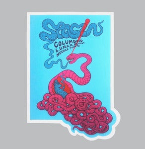 Image of Spacin' / L.U.N.A.R. Revolt poster