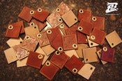 Image of Busch and Busch Leather Key Fobs "Build Life"