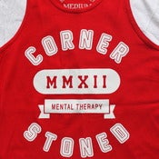 Image of Corner Stoned University tank by Smokers Only