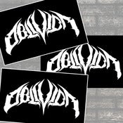 Image of OBLIVION - 3 Sticker Pack