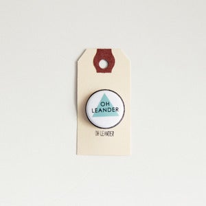 Image of Oh Leander Button
