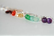 Image of Rainbow Gemstone Earrings