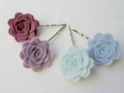 Image of Hair slide - Lavendar Fields palette