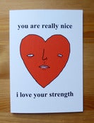 Image of Love card - i love your strength