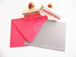 Image of Personalized Calligraphy Name Stamp