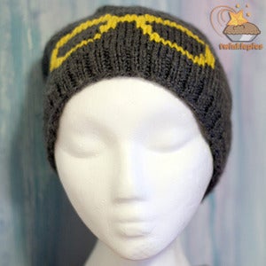 Image of Glasses Hand Knit Tuque by Twinklepies