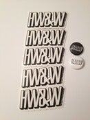 Image of HW&W Sticker & Pin Pack