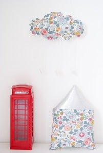 Image of Baby cloud et maison kibrille en Liberty betsy porcelaine
