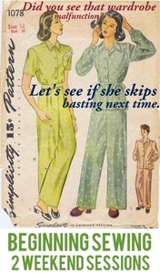 Image of Beginning Sewing Weekend- 2 Week Session