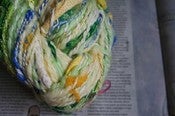 Image of lemon dreams OOAK handspun art yarn