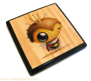 Image of "Queen Bee" mounted giclee print