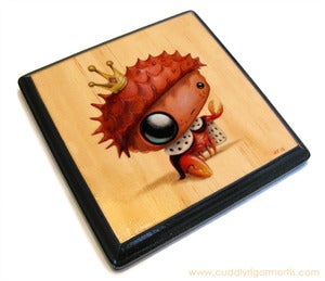 Image of "King Crab" mounted giclee print