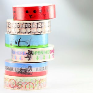 Image of Little Animals Washi Tape