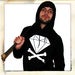 Image of Diamond & Crossbones Hoodie (Black)