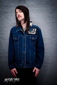 Image of S4L 'PANDAXCORE' ONE OF A KIND JEAN JACKET (Unisex)
