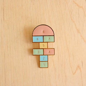 Image of Hopscotch pin