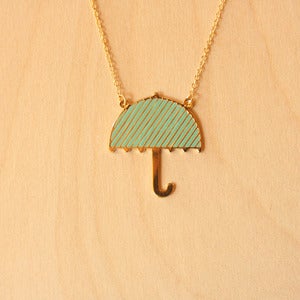 Image of Origami necklaces: Umbrella