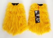 Image of Glitter fluffies yellow