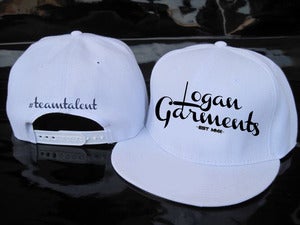 Image of Logan Garments Snapback (WHITE/BLACK)