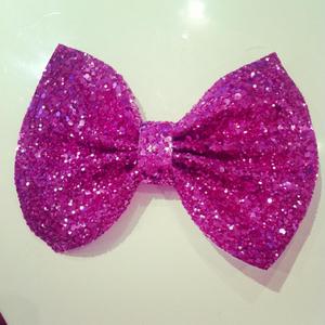 Image of Pink Glitter Bow