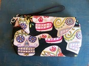 Image of Sugar Skull Wristlet Clutch