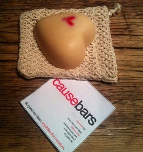 Image of CauseBars (heart) Single w/ mesh bag