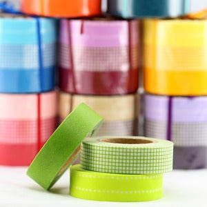 Image of Polka Dot + Graph Original Series Washi Tape