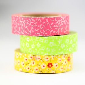 Image of Flower + Vine Washi Tape